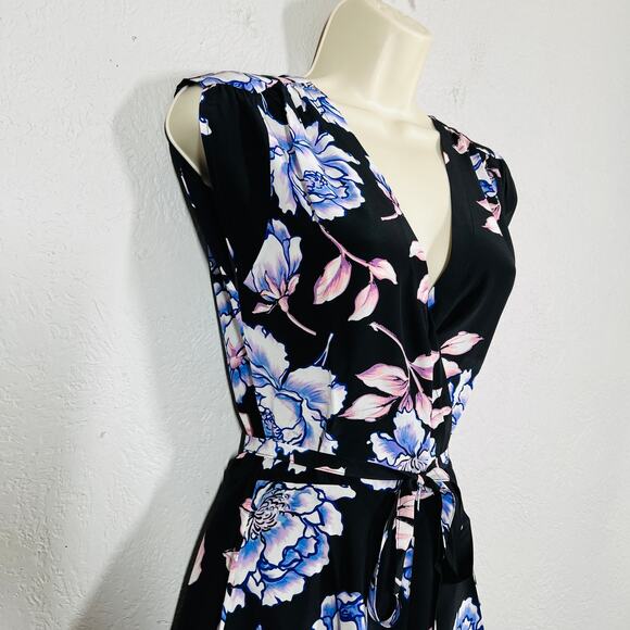 NEW! Yumi Kim Soho Mixer Dress Peony Black Pink A Line Sleeveless - XS - Picture 4 of 6